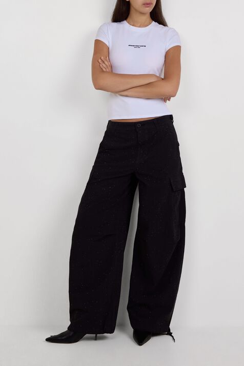 מכנסי קרגו קריסטלים ALEXANDER WANG